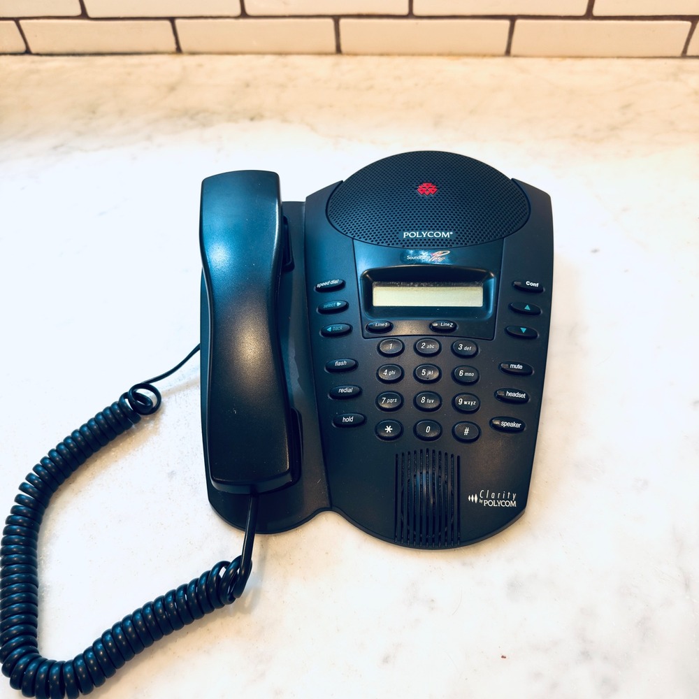 Polycom‎ SoundPoint Pro SE-220 Conference Speakerphone Clarity Speaker